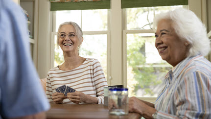 People playing cards