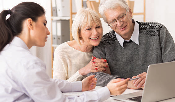 An older couple discusses the Great Wealth Transfer.